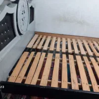 تخت دونفره،ساعت آینه دارقدی ،میزتلفن،دراور ،بوفه
