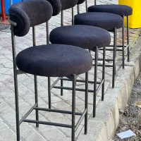 صندلی اپن مدل تدیا ثابت بلند جزیزه کانتر نهارخوری