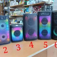 اسپیکر شارژی برقی بلوتوثی نقد اقساط|پخشکننده همراه|پیشوا, |دیوار