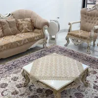 مبلمان سلطنتی ۷نفره|مبلمان خانگی و میز عسلی|اندیمشک, |دیوار