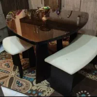 میز و نیمکت شس نفره
