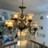 لوستر سلطنطی ۲عدد|لوستر و چراغ آویز|باوی, |دیوار