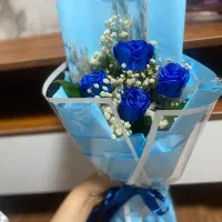 دسته گل روبانی خاص و ماندگار