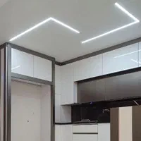 لاین نوری روی گچ بدونه کناف واجراروی کابینت