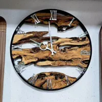 ساعت دیواری چوبی|ساعت دیواری و تزئینی|اسلامآباد غرب, |دیوار