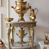 سماور و میز سماور