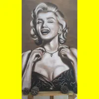 سفارش چهره سیاه قلم
