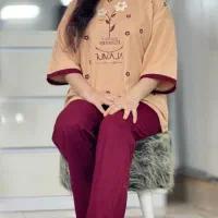 ست تیشرت و شلوار نخ پنبه|لباس|یزد, |دیوار