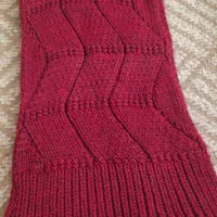 کلاه و شال گردن زرشکی ۲ مدل|لباس|تهران, نارمک|دیوار