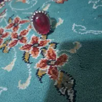 اگشتر نقره یاقوت سرخ|جواهرات|کرج, شهرک بنفشه|دیوار
