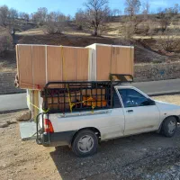 وانت کرایه ای یزد به اصفهان وبر عکس خودم رانندم