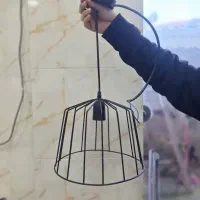 لوستر تک شعله|لوستر و چراغ آویز|رشت, گلسار|دیوار