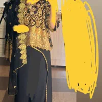 کراپ شلوار شال مجلسی