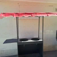 چهار چرخ گاری لبو باقالی جغول در حد سالم