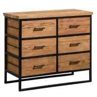 دراور‌فایل اداری کشو۶ کشو کنسول کمد