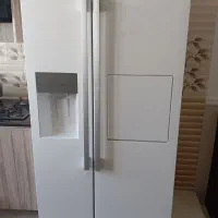 تلویزیون 55 اینچ دوماه کار کرد با یخچال ساید دوو|تلویزیون و پروژکتور|درگزین, |دیوار