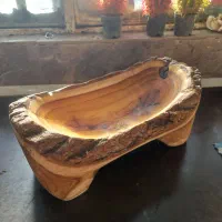 دکوری چوبی کاسه میوه خوری|ظروف سرو و پذیرایی|محمدشهر, جعفرآباد|دیوار