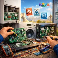 تعمیر تخصصی برد یخچال-لباسشویی-پکیج  تنکابن شهسوار