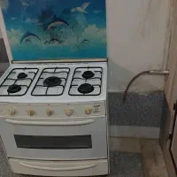 گاز 5شعله تکنو گاز در حد نو