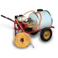 سمپاش فرغونی ۱۰۰ لیتری با ۵۰متر شلنگ و لانس فرقونی