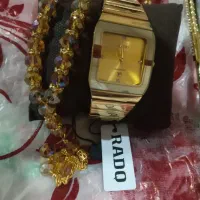 رادو رنگ طلای   نونو آکبنده تو جعبه ضداب|ساعت|خاش, |دیوار