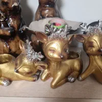 دکوریجات جا شمعی شات قهوه