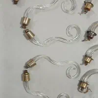 لوستر قدیمی یک جفت بزرگ وکوچک|لوستر و چراغ آویز|تهران, جمال‌زاده|دیوار