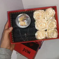 گردنبند  عشق با صدف طبیعی