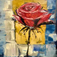 تابلوی گل زیبا|تابلو، نقاشی، عکس|تبریز, |دیوار