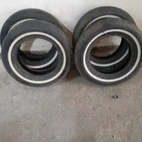 لاستیک دور سفید