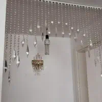 سفارش پرده های زیبا و پرتراکم کریستالی و لوازم|پرده، رانر، رومیزی|اهواز, زردشت|دیوار