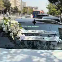 خدمات دیزاین ماشین عروس و دسته گل عروس|گل مصنوعی|میبد, |دیوار