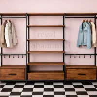 الگویی رخت آویز رگال کشو قفسه دار72