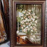 قابسازی اشک قلم (اولین قابسازی رفسنجان)|تابلو، نقاشی، عکس|رفسنجان, |دیوار