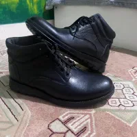 نیم بوت چرم مردانه