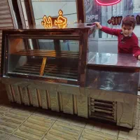 یخچال خوابیده دومتر تمام استیل درحدنو موتور دانفوس|فروشگاه و مغازه|میانه, |دیوار