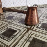 قهوه جوش(دًلّه) مسی مخصوص گلد|قوری، کتری، قهوه‌ساز دستی|ساوه, |دیوار