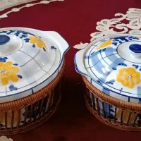 ظروف چینی گل پنبه‌ای|ظروف سرو و پذیرایی|اصفهان, بهارستان|دیوار