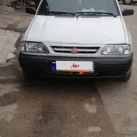 پراید سفید۹۲دوگانه دست|خودرو سواری و وانت|گالیکش, |دیوار