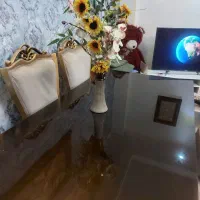 ست مبلمان ۷نفره باناهارخوری ۸نفره همراه میزوسط|مبلمان خانگی و میز عسلی|تهران, حکیمیه|دیوار