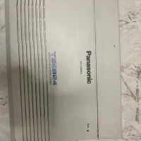 ۴ عدد تلفن پاناسونیک و سانترال مرکزی