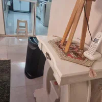 میز تلفن چوبی به همراه آباژور|میز تلفن|تهران, پونک|دیوار