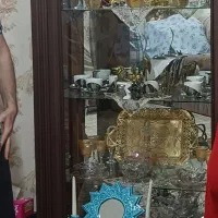 میز تلوزیون شیشه ای جنس خوب بوفه چوب راش|میز تلویزیون|کرج, اکبرآباد|دیوار