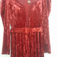 لباس مجلسی مخمل سایز ۴۴ تا۴۸