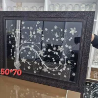 قاب گل نقره