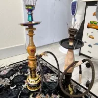 قلیان جا افتاده و آب بندی شده و عالی