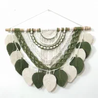 انواع آویز مکرومه پنبه ای