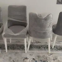 نهار خوری بسیار شیک 4نفره|میز و صندلی غذاخوری|رومشکان, |دیوار