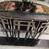 مبل چستر  هفت نفره و نهارخوری   شش نفره استیل|مبلمان خانگی و میز عسلی|کرج, شهرک طالقانی|دیوار