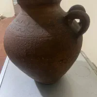 کوزه قدیمی قد ۳۴قطر ۸۶|کلکسیون اشیاء عتیقه|ری, سرتخت|دیوار